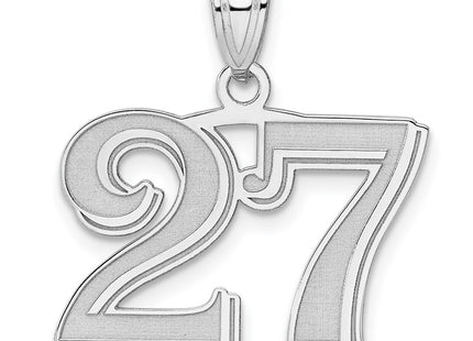14k White Gold Pendants Style WAEN27 - Classique Jewelry Inc.