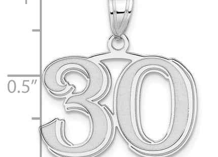 14k White Gold Pendants Style WAEN30 - Classique Jewelry Inc.