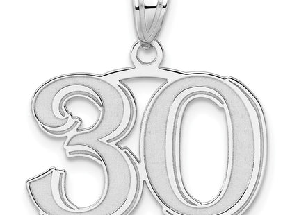 14k White Gold Pendants Style WAEN30 - Classique Jewelry Inc.