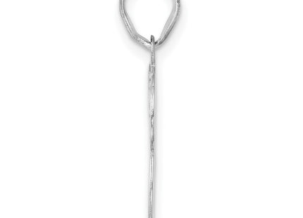 14k White Gold Pendants Style WAEN33 - Classique Jewelry Inc.