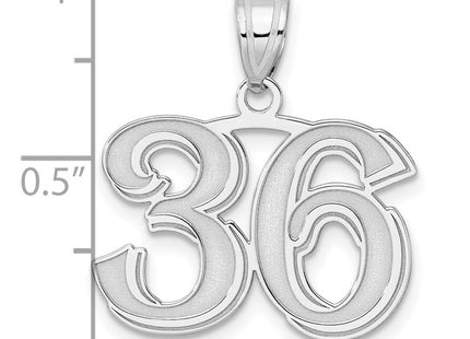 14k White Gold Pendants Style WAEN36 - Classique Jewelry Inc.