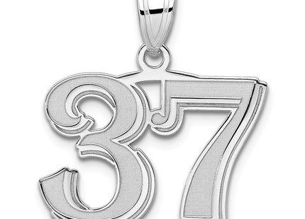 14k White Gold Pendants Style WAEN37 - Classique Jewelry Inc.