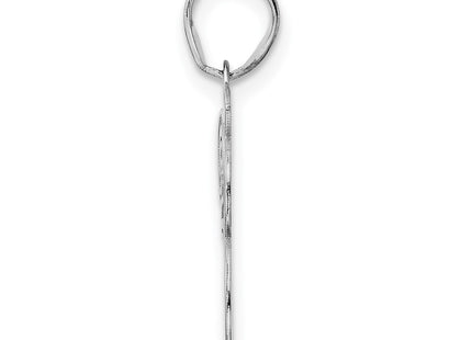 14k White Gold Pendants Style WAEN38 - Classique Jewelry Inc.