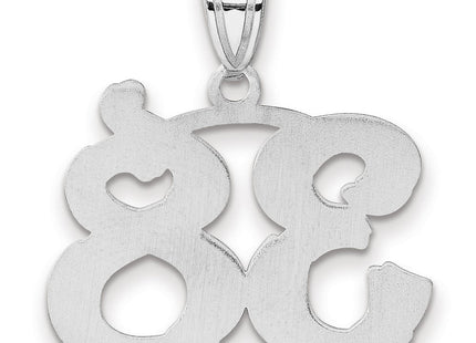 14k White Gold Pendants Style WAEN38 - Classique Jewelry Inc.