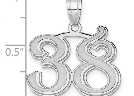 14k White Gold Pendants Style WAEN38 - Classique Jewelry Inc.
