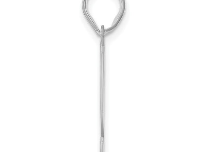 14k White Gold Pendants Style WAEN42 - Classique Jewelry Inc.