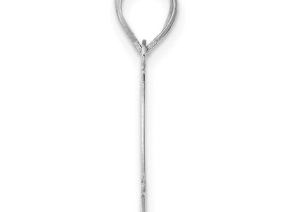 14k White Gold Pendants Style WAEN44 - Classique Jewelry Inc.