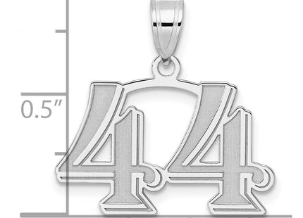 14k White Gold Pendants Style WAEN44 - Classique Jewelry Inc.