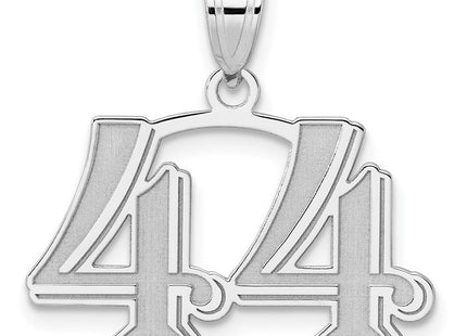 14k White Gold Pendants Style WAEN44 - Classique Jewelry Inc.