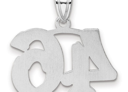 14k White Gold Pendants Style WAEN46 - Classique Jewelry Inc.