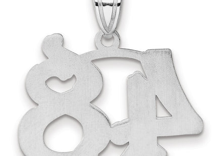 14k White Gold Pendants Style WAEN48 - Classique Jewelry Inc.