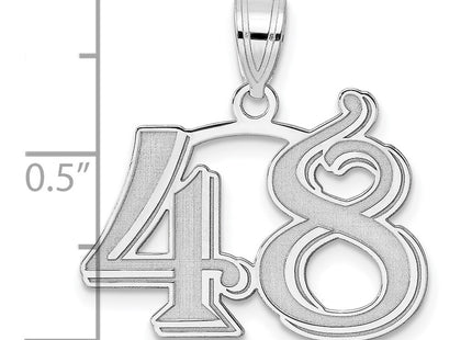 14k White Gold Pendants Style WAEN48 - Classique Jewelry Inc.