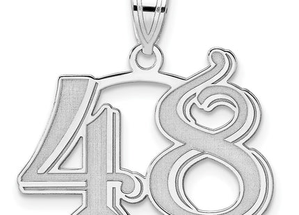 14k White Gold Pendants Style WAEN48 - Classique Jewelry Inc.