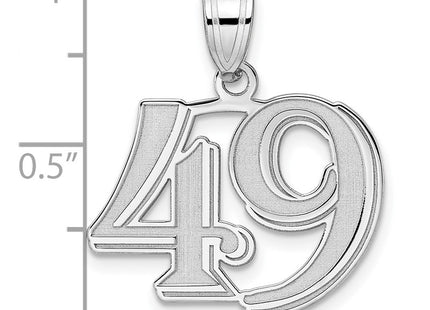 14k White Gold Pendants Style WAEN49 - Classique Jewelry Inc.