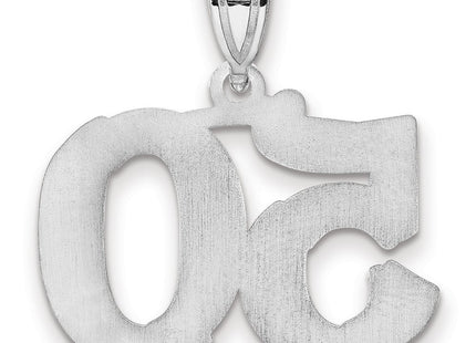 14k White Gold Pendants Style WAEN50 - Classique Jewelry Inc.