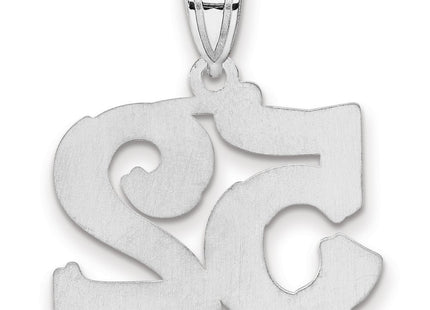 14k White Gold Pendants Style WAEN52 - Classique Jewelry Inc.