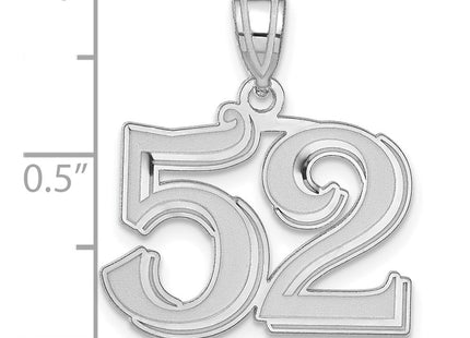 14k White Gold Pendants Style WAEN52 - Classique Jewelry Inc.