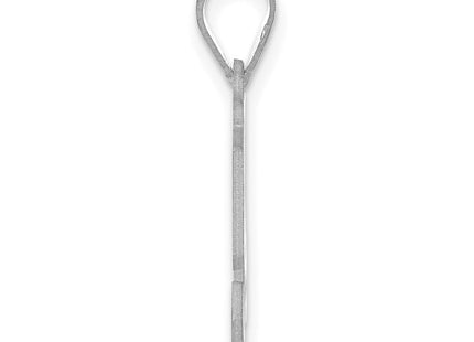 14k White Gold Pendants Style WAEN54 - Classique Jewelry Inc.