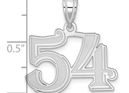 14k White Gold Pendants Style WAEN54 - Classique Jewelry Inc.