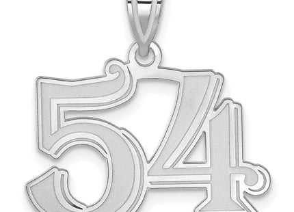 14k White Gold Pendants Style WAEN54 - Classique Jewelry Inc.