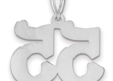 14k White Gold Pendants Style WAEN55 - Classique Jewelry Inc.