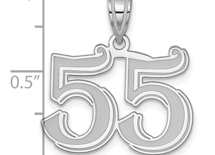 14k White Gold Pendants Style WAEN55 - Classique Jewelry Inc.