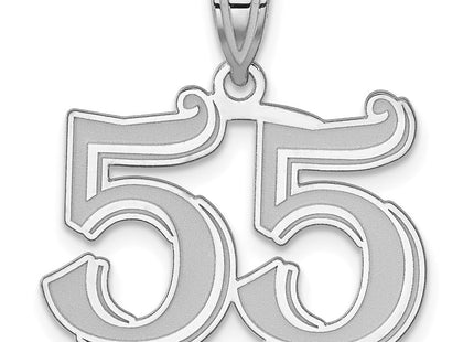 14k White Gold Pendants Style WAEN55 - Classique Jewelry Inc.