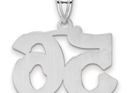 14k White Gold Pendants Style WAEN56 - Classique Jewelry Inc.