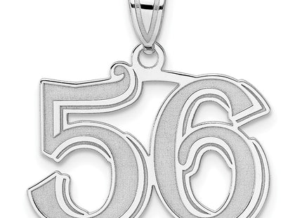 14k White Gold Pendants Style WAEN56 - Classique Jewelry Inc.