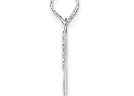 14k White Gold Pendants Style WAEN57 - Classique Jewelry Inc.