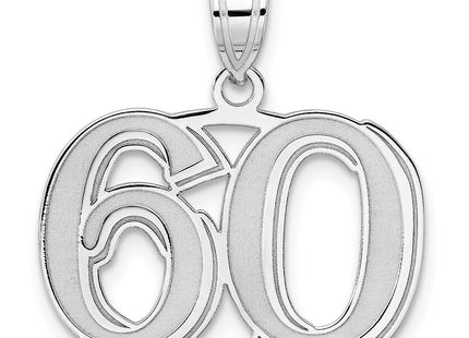 14k White Gold Pendants Style WAEN60 - Classique Jewelry Inc.