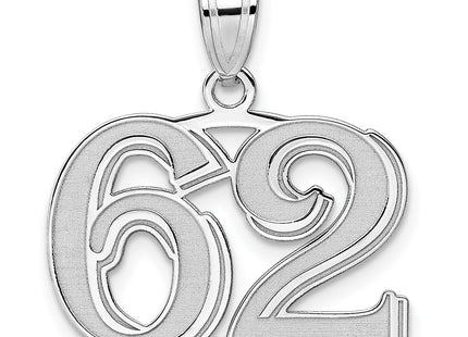 14k White Gold Pendants Style WAEN62 - Classique Jewelry Inc.