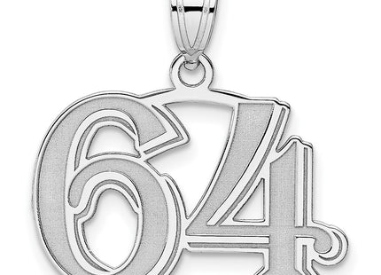 14k White Gold Pendants Style WAEN64 - Classique Jewelry Inc.