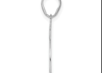 14k White Gold Pendants Style WAEN65 - Classique Jewelry Inc.