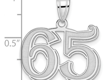 14k White Gold Pendants Style WAEN65 - Classique Jewelry Inc.