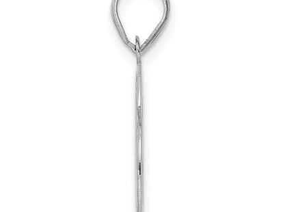 14k White Gold Pendants Style WAEN66 - Classique Jewelry Inc.