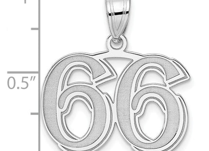14k White Gold Pendants Style WAEN66 - Classique Jewelry Inc.
