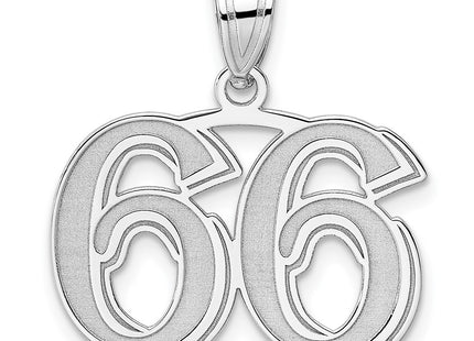14k White Gold Pendants Style WAEN66 - Classique Jewelry Inc.