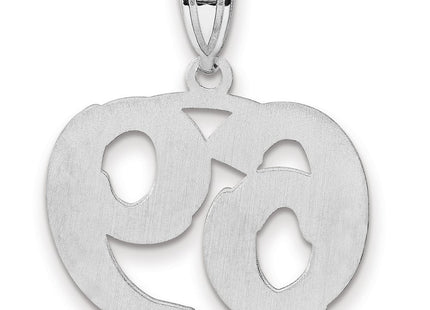 14k White Gold Pendants Style WAEN69 - Classique Jewelry Inc.