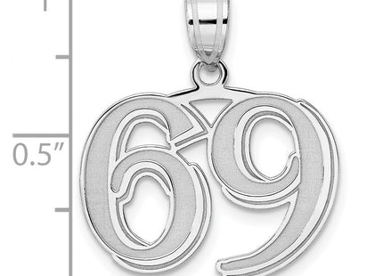 14k White Gold Pendants Style WAEN69 - Classique Jewelry Inc.