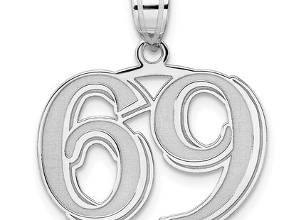 14k White Gold Pendants Style WAEN69 - Classique Jewelry Inc.