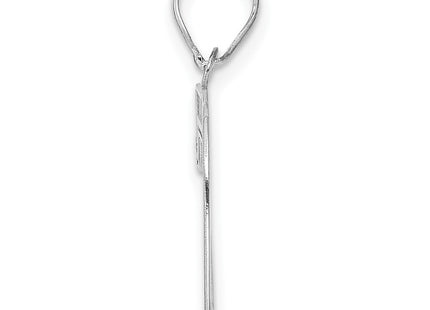 14k White Gold Pendants Style WAEN70 - Classique Jewelry Inc.