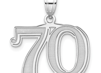 14k White Gold Pendants Style WAEN70 - Classique Jewelry Inc.