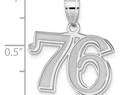 14k White Gold Pendants Style WAEN76 - Classique Jewelry Inc.