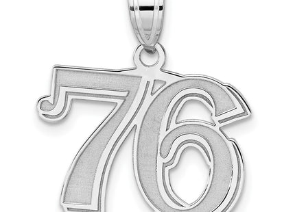 14k White Gold Pendants Style WAEN76 - Classique Jewelry Inc.