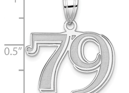 14k White Gold Pendants Style WAEN79 - Classique Jewelry Inc.