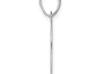 14k White Gold Pendants Style WAEN80 - Classique Jewelry Inc.