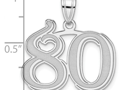 14k White Gold Pendants Style WAEN80 - Classique Jewelry Inc.