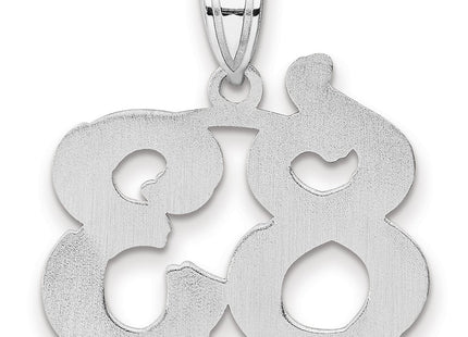 14k White Gold Pendants Style WAEN83 - Classique Jewelry Inc.