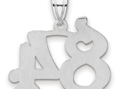 14k White Gold Pendants Style WAEN84 - Classique Jewelry Inc.